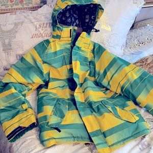 Turbine snowboarding jacket, boys XL